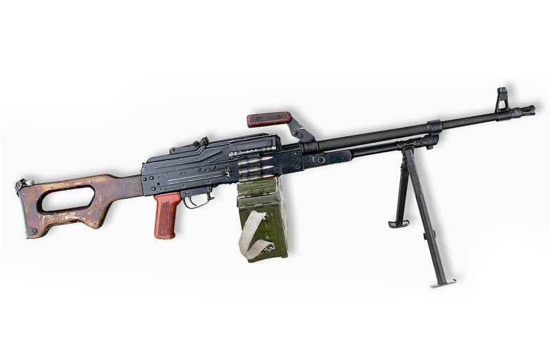 PKM Machine Gun