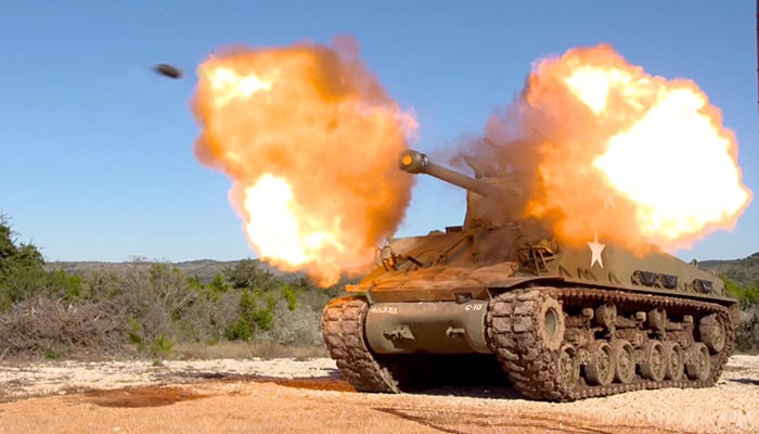 Sherman Gun Fire New